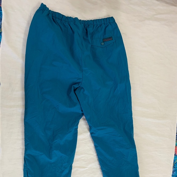🌼 COLUMBIA WOMENS NYLON UNLINED SNOW SKI PANTS SIZE L 🌼 - Picture 4 of 5